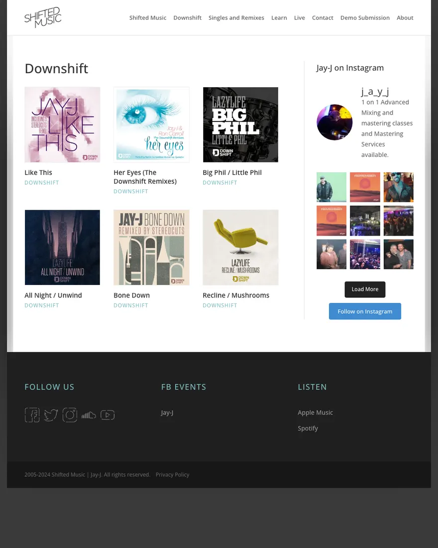 Downshift homepage